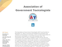 Tablet Screenshot of govtox.org